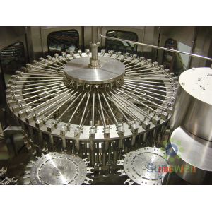 3-In-1 Automatic Juice Filling Machine 6000BPH / 500ML With Plastic Screw Cap