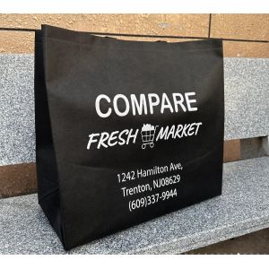 Tote Bags Custom Printed Recyclable Fabric Non Woven Shopping Bags With Logo
