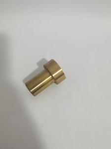 China EN12164 M5 M6 Brass Ferrule Compression Union Fitting Chrome Plated factory