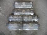 Self-Fastened Wear-Resistant Castings Iron Chute Liner Hardness More Than HRC54