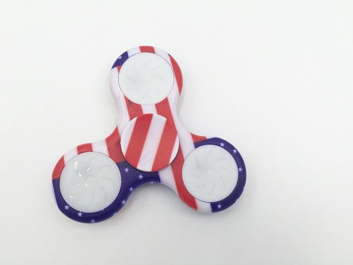 LED Light Colorful hand spinner/ Fidget spinner/ hand Fidget Finger toy QL1101