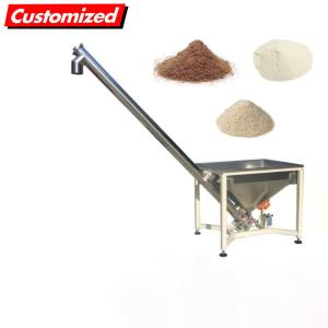 China Screw Auger Feeder for Custom Conveying System Stainless Steel Flexible Powder Conveyor factory
