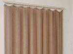 Anodized Aluminum Coil Drapery Customized Metallic Woven Curtains