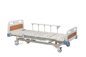 China Aluminium Alloy Side Rai Electric Adjustable Hospital Beds Portable factory
