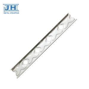 China Galvanized Steel Construction Hardware Stamping Bracket Frame Produced By Drawings factory