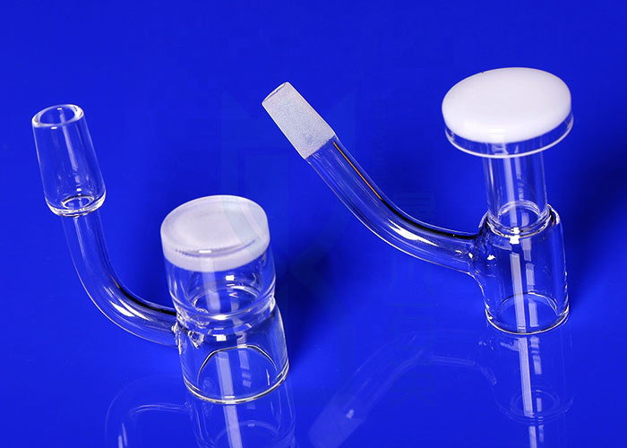 Thermally Stable Quartz Glass Nail Full Subtle Flavors Concentrate 18mm Male