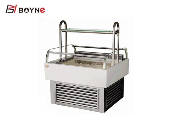 Open Style Refrigerated Cake Display , Energy Saving Chilled Cake Display
