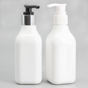 China Square 200ml Plastic Cosmetic Packaging Bottle For Shampoo factory