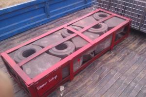 China Boltless Ni Hard Liners Cr-Mo Alloy Steel Hammers For Shipment factory