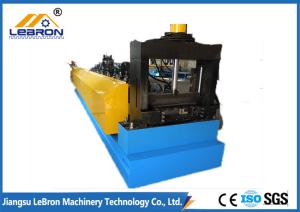 China Shaft Dia 90mm Cable Tray Making Machine PLC And Converter Controlling System factory