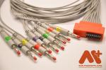 Cardioline Touch ECG-HD Holter Cable,IEC,Banana 4.0