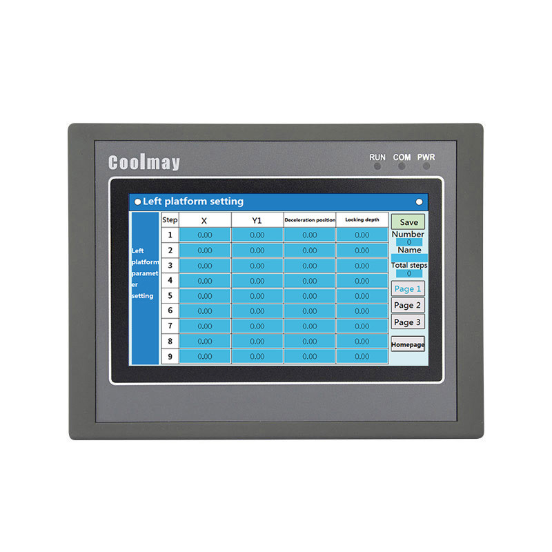 Coolmay 4.3 Inch Integrated HMI Touch Screen Panel RS485 RS232 4 Wire Resistive Panel