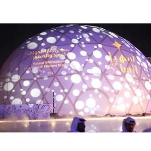 China Waterproof Outdoor Camping Tent Transparent Itinerant Exhibition Wholesale Dome tent factory