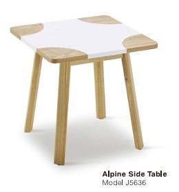 China square ashtree wood side table furniture factory