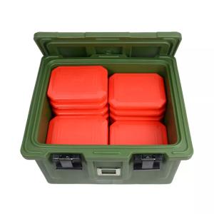 China Food Grade Plastic Transport Container Roto Molded Thermo Lunch Box Loader factory