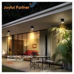 Spot Garden LED Ceiling Light Surface Mounted Cylindrical Aluminum 220V 8W 3000K
