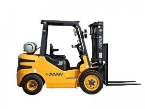China Customized Gasoline LPG Forklift With Japanese NISSAN K25 Engine 3.5 Ton factory