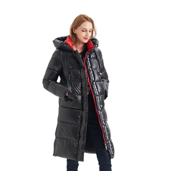 FODARLLOY 2022 New Women Winter puffer jacket women slim zipper Parkas women