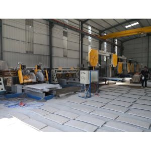 High Accuracy Automatic Two-Slice Stone Edge Cutting Machine for Column Slab