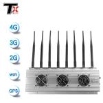 Three Fan 8 Way WiFi Signal Jammer Radius 5 - 40 Meter For Prison Interior