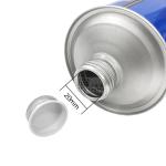 1L Tin Cans Accessories Silver / Gold Color For Rectangular Cap
