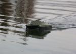 Catamaran DEVICT bait boat ABS engineering plastic , GPS autopilot carp fishing