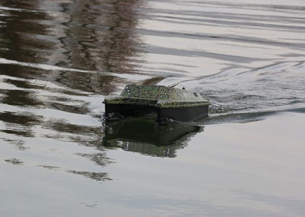 Catamaran DEVICT bait boat ABS engineering plastic , GPS autopilot carp fishing