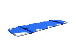 China 160kg Patient Transfer Aluminum Alloy 2 Folding Medical Stretcherser factory