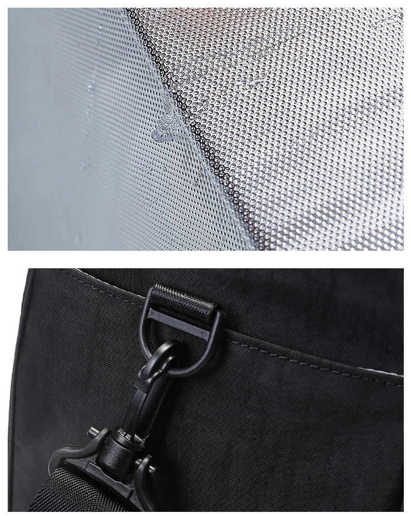 600D Heather Polyester Lunch Cooler Bag