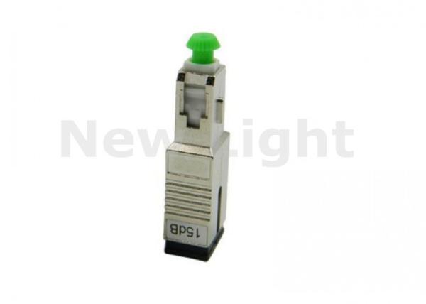 SC APC Female To Male 15 DB Attenuator , Single Mode Fiber Attenuator For Fiber