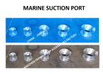 CARBON STEEL HOT GALVANIZED SUCTION PORT MARINE SUCTION PORT AS100S CB / T495-95
