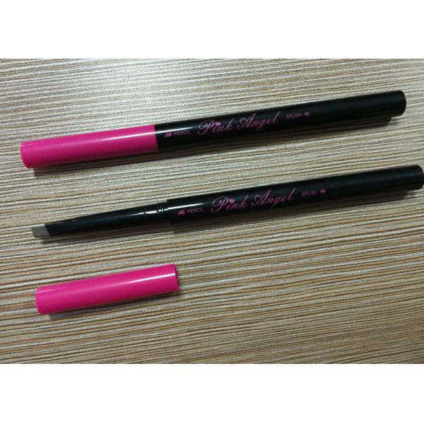 China OEM multi-colour eyebrow comestic pencil with eyebrow brush factory