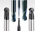 Straight Shank Solid Carbide Ball Nose End Mills PM-2BL-R1.0~R10.0 Nano TiAIN