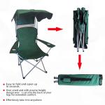 Outdoor Garden Camping Portable Backpack Fishing Chair with Office Building