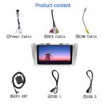 Android 10 Quad-Core 2GB RAM 9 Inch 2 din Car Radio DVD Player Multimedia