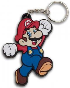 China Durable Super Mario PVC Key Chain Cartoon Key Chain PMS Color Custom Logo factory