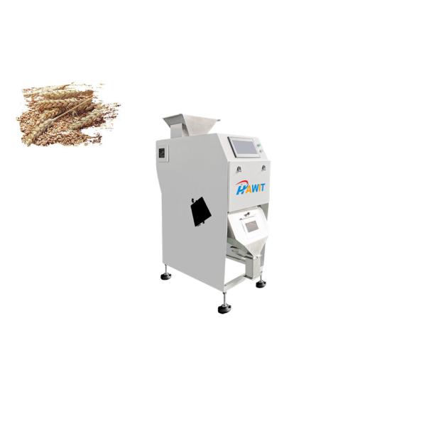 China RGB Camera High Accuracy Wheat Sorting Machine With Solenoid Valve factory