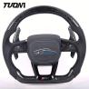 Buy cheap Carbon Fiber Paddles Steering Audi R8 Alcantara Steering Wheel OEM Led Leather from wholesalers
