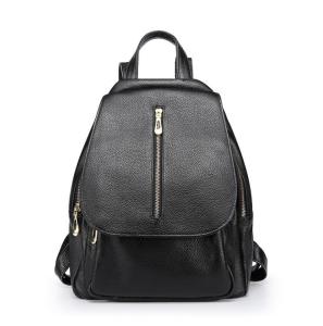China Cowhide School Bags Women's Backpacks for Travelling Leather Double Shoulder Bags factory