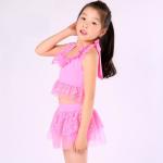 2019 Girls Swimsuit Two Piece Children Swimwear Summer Style Girls Swimming