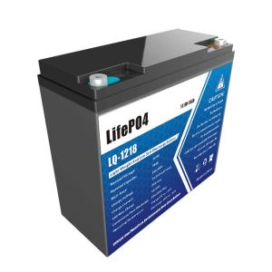 China High Performance Lifepo4 Solar Battery Low Maintenance 12v 18ah factory