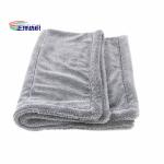 24"X36" Car Cleaning Rags Grey 1200gsm Extra Thick Double Layer Car Detailing