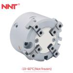 NMHS4 4 Jaw Pneumatic Gripper , Aluminum Air Gripper Cylinder