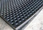 1.5mm Thick Sunscreens Round Hole Perforated Steel Sheet Galvanized