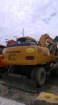 Used HYUNDAI R130W-5 WHEEL EXCAVATOR SALE