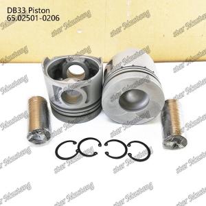 China Piston DB33 65.02501-0206 For Doosan Diesel Engine Repair Parts factory