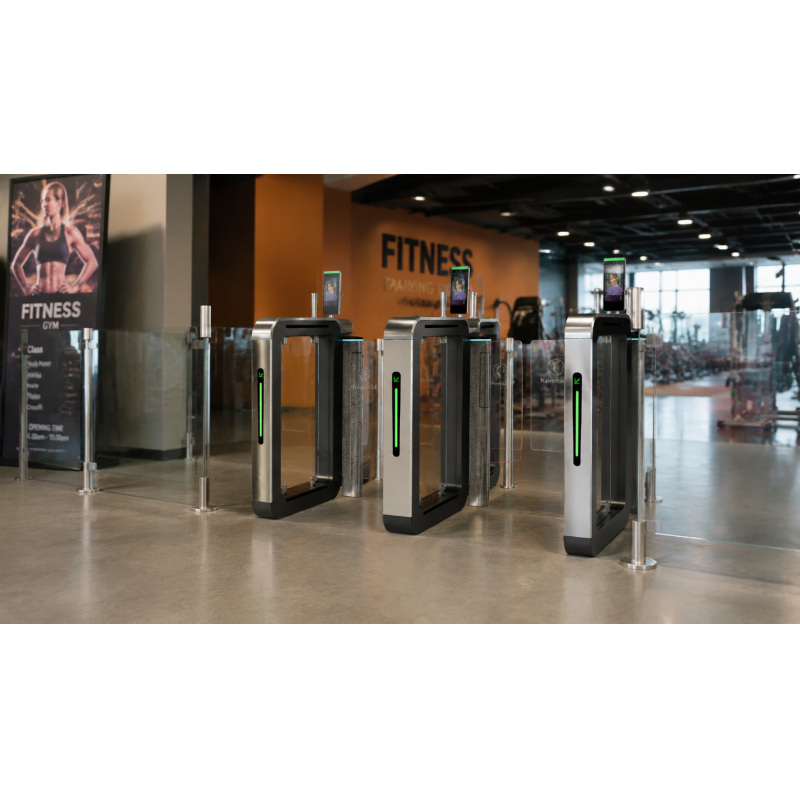 Speed gate turnstile installation and application examples