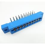 3.96mm pitch edge connector slot 805 right angel through hole dip edge card
