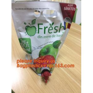 Amazon Best seller Juice Fresh Food Packaging FDA 80ml Stand Up Spout Pouch With