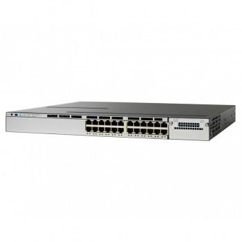 WS-C3850-24P-S Catalyst 3850 Switch Ethernet POE+ ports - IP Base - managed-
